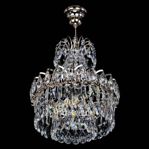 Люстра Ника 1 лампа прямая в Магнитогорске Гусь Хрустальный