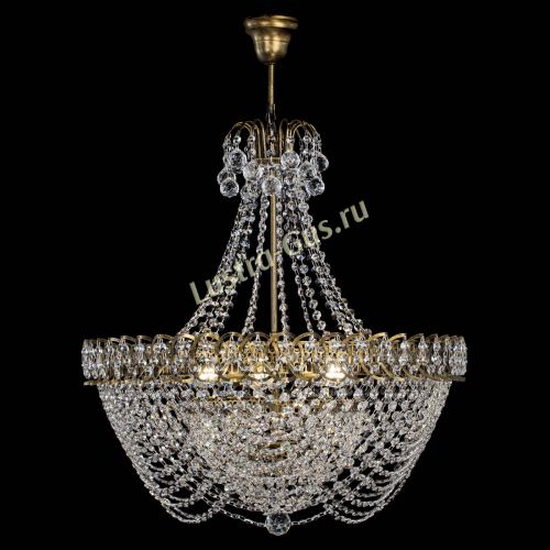 Люстра Ника Лепестки №5 под бронзу в Магнитогорске Гусь Хрустальный