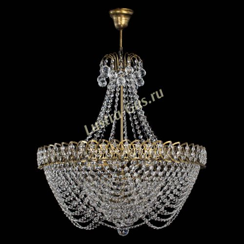 Люстра Ника Лепестки №5 под бронзу в Магнитогорске Гусь Хрустальный