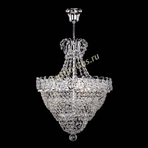 Люстра Ника Лепестки малая - 3 лампы в Магнитогорске Гусь Хрустальный