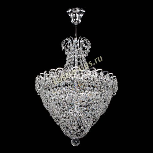 Люстра Ника Лепестки малая - 3 лампы в Магнитогорске Гусь Хрустальный