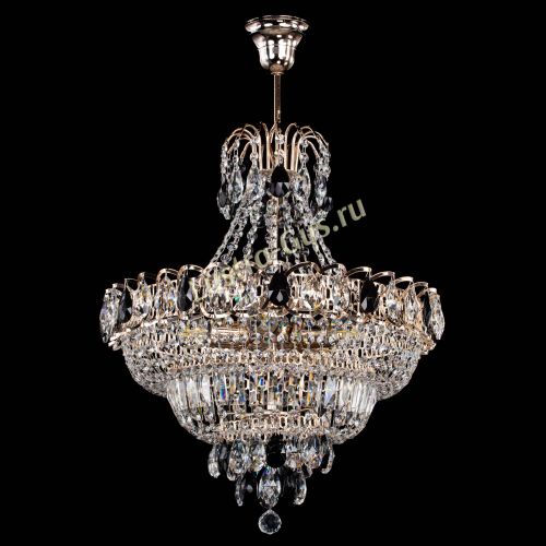 Люстра Ника подвесная Черная в Магнитогорске Гусь Хрустальный