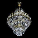 Люстра Ника под бронзу, диаметр - 400 мм, Люстры Гусь Хрустальный Люстра Ника под бронзу, диаметр - 400 мм, Люстры Гусь Хрустальный