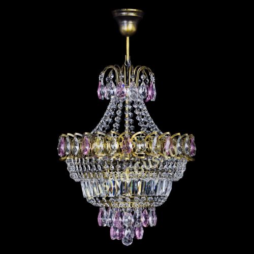 Люстра Ника подвесная Розовая под бронзу в Магнитогорске Люстра Ника подвесная Розовая под бронзу в Магнитогорске