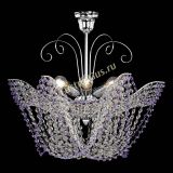 Люстра Орхидея №3 фиолетовая в Магнитогорске