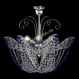 Люстра Орхидея №3 синяя в Магнитогорске