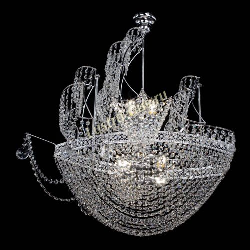 Люстра Парусник №8 Венеция в Магнитогорске Гусь Хрустальный