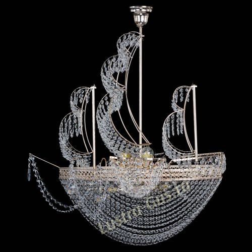 Люстра Парусник №8 Венеция в Магнитогорске Гусь Хрустальный