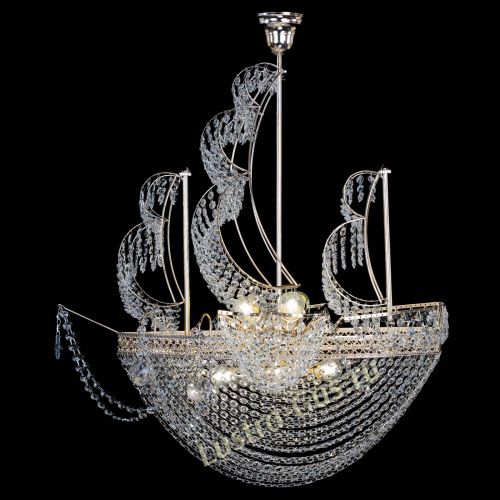 Люстра Парусник №8 Венеция в Магнитогорске Гусь Хрустальный