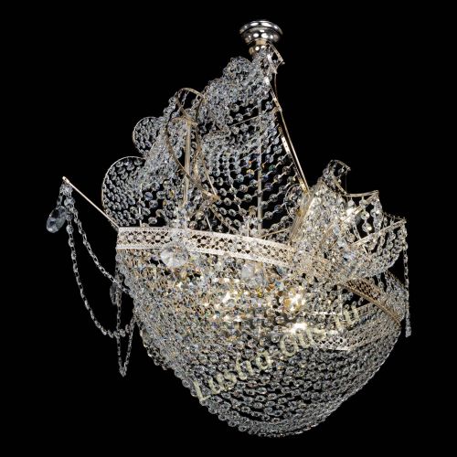 Люстра Парусник №8 Венеция в Магнитогорске Гусь Хрустальный