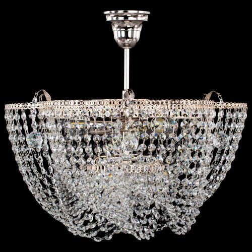 Люстра Ромашка Василиса с подвесом в Магнитогорске Гусь Хрустальный