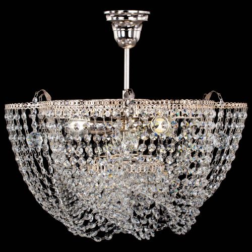 Люстра Ромашка Василиса с подвесом в Магнитогорске Гусь Хрустальный