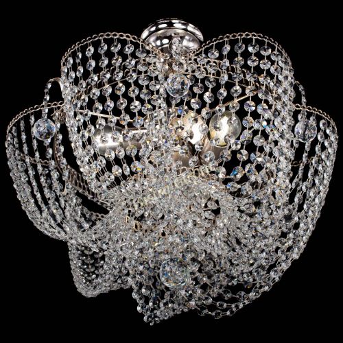 Люстра Ромашка Василиса с подвесом в Магнитогорске Гусь Хрустальный