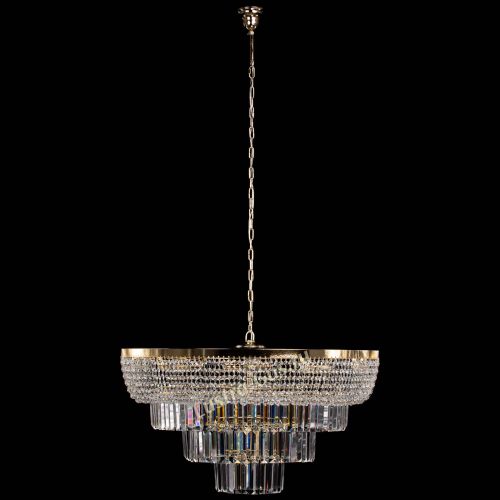 Люстра Сигма №10 с подвесом в Магнитогорске Гусь Хрустальный