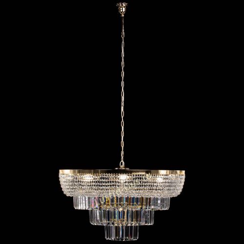 Люстра Сигма №10 с подвесом в Магнитогорске Гусь Хрустальный