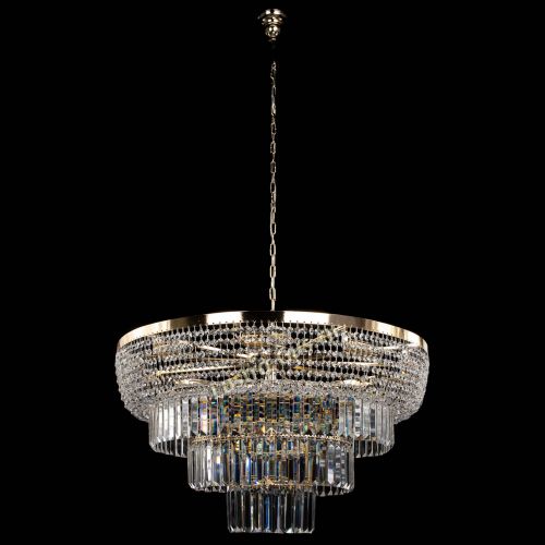 Люстра Сигма №10 с подвесом в Магнитогорске Гусь Хрустальный