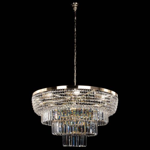 Люстра Сигма №10 с подвесом в Магнитогорске Гусь Хрустальный