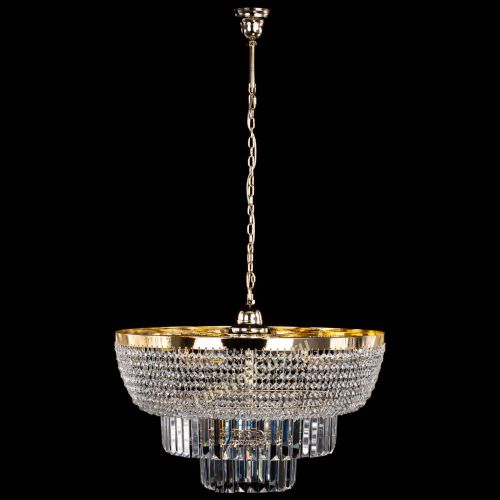 Люстра Сигма №6 с подвесом в Магнитогорске Гусь Хрустальный