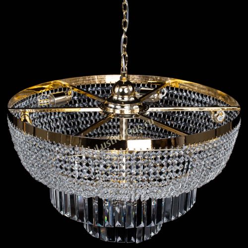 Люстра Сигма №6 с подвесом в Магнитогорске Гусь Хрустальный