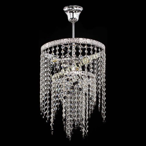 Люстра Токката Капель №3 черная в Магнитогорске Гусь Хрустальный