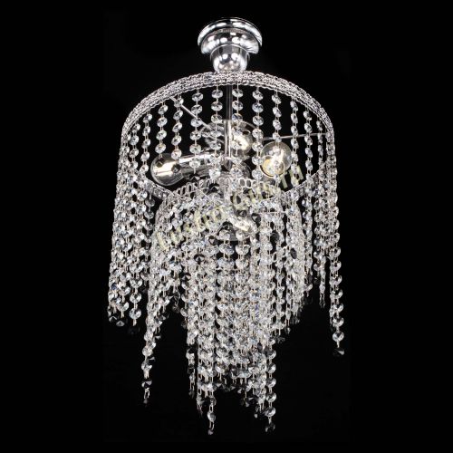 Люстра Токката Капель №3 черная в Магнитогорске Гусь Хрустальный