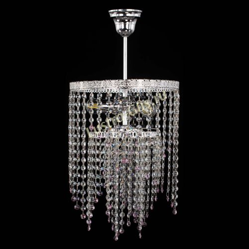 Люстра Токката Капель №3 розовая в Магнитогорске Люстра Токката Капель №3 розовая в Магнитогорске