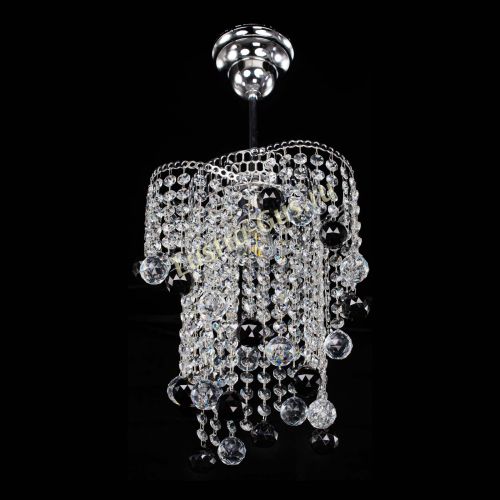 Люстра Вектор №4 черная в Магнитогорске Гусь Хрустальный