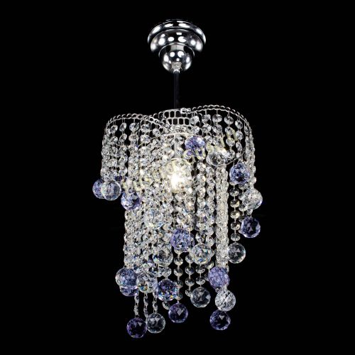 Люстра Вектор №4 фиолетовая в Магнитогорске Гусь Хрустальный