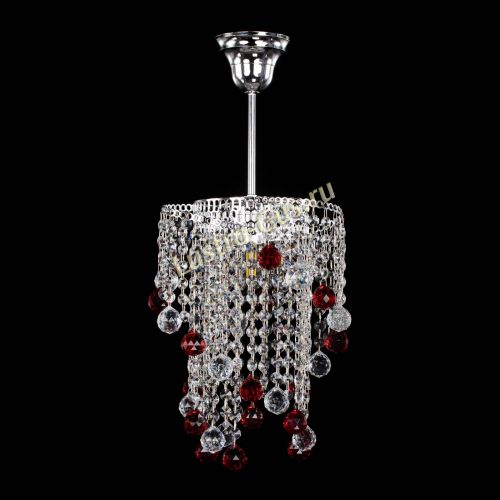 Люстра Вектор № 4 красная в Магнитогорске Гусь Хрустальный