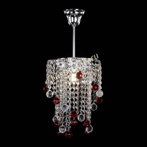Люстра Вектор № 4 красная в Магнитогорске Гусь Хрустальный