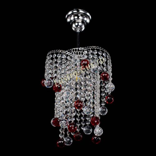 Люстра Вектор № 4 красная в Магнитогорске Гусь Хрустальный