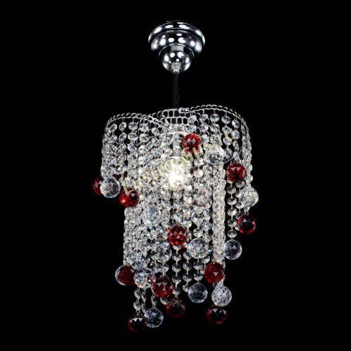 Люстра Вектор № 4 красная в Магнитогорске Гусь Хрустальный