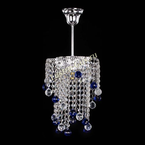 Люстра Вектор №4 синяя в Магнитогорске Гусь Хрустальный