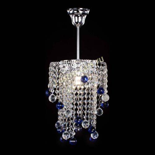 Люстра Вектор №4 синяя в Магнитогорске Гусь Хрустальный