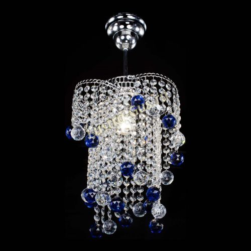 Люстра Вектор №4 синяя в Магнитогорске Гусь Хрустальный