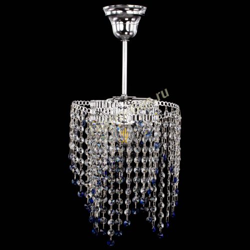 Люстра Вектор №5 синяя в Магнитогорске Гусь Хрустальный