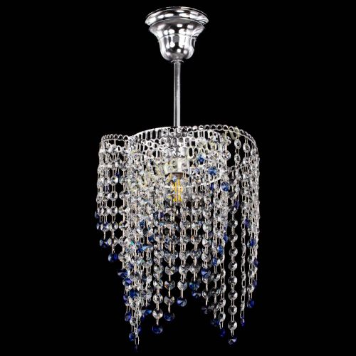 Люстра Вектор №5 синяя в Магнитогорске Гусь Хрустальный