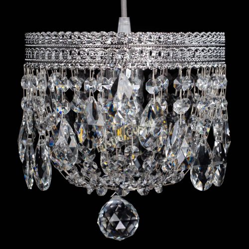 Люстра Венеция №1 журавлик на тросе в Магнитогорске Гусь Хрустальный