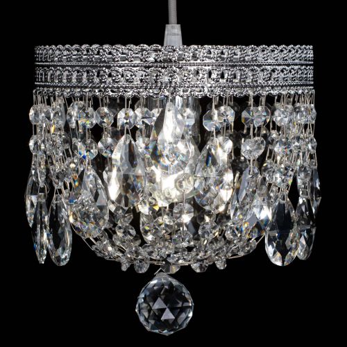 Люстра Венеция №1 журавлик на тросе в Магнитогорске Гусь Хрустальный