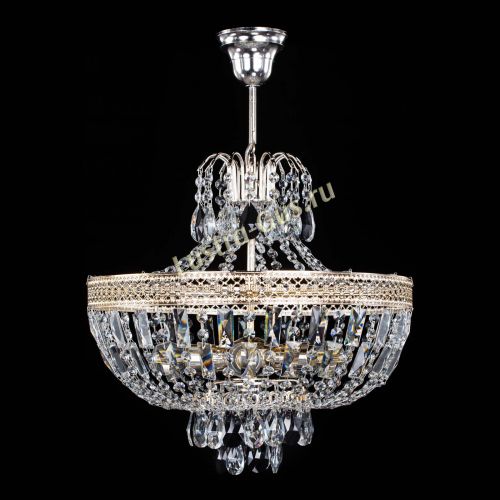 Люстра Венеция Астра №5 черная в Магнитогорске Гусь Хрустальный