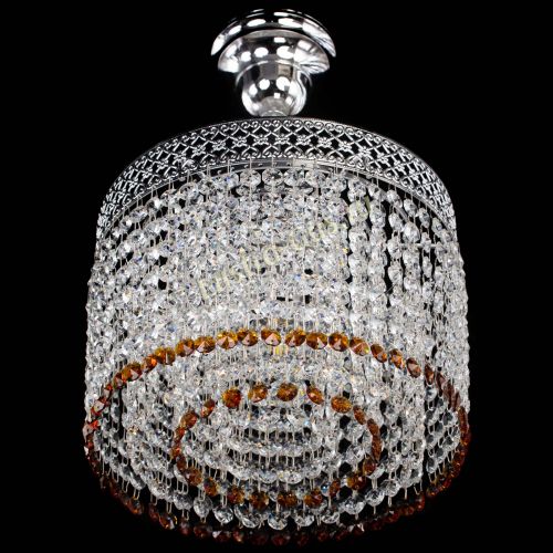 Люстра Венеция Капель №1 с подвесом Чайная в Магнитогорске Гусь Хрустальный