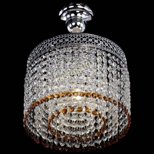 Люстра Венеция Капель №1 с подвесом Чайная в Магнитогорске Гусь Хрустальный