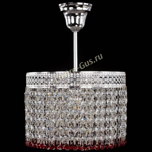 Люстра Венеция Капель №1 с подвесом Красная в Магнитогорске Люстра Венеция Капель №1 с подвесом Красная в Магнитогорске
