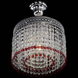 Люстра Венеция Капель №1 с подвесом Красная в Магнитогорске Люстра Венеция Капель №1 с подвесом Красная в Магнитогорске