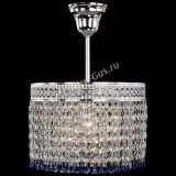 Люстра Венеция Капель №1 с подвесом Синяя в Магнитогорске