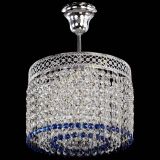 Люстра Венеция Капель №1 с подвесом Синяя в Магнитогорске