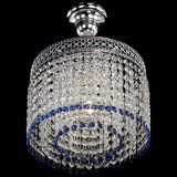 Люстра Венеция Капель №1 с подвесом Синяя в Магнитогорске