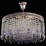 Люстра Венеция Капель журавлик фиолетовая в Магнитогорске Люстра Венеция Капель журавлик фиолетовая в Магнитогорске