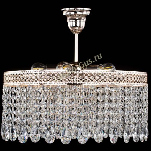 Люстра Венеция Капель журавлик с подвесом в Магнитогорске Гусь Хрустальный