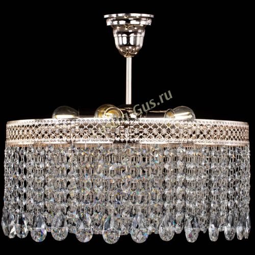 Люстра Венеция Капель журавлик с подвесом в Магнитогорске Гусь Хрустальный